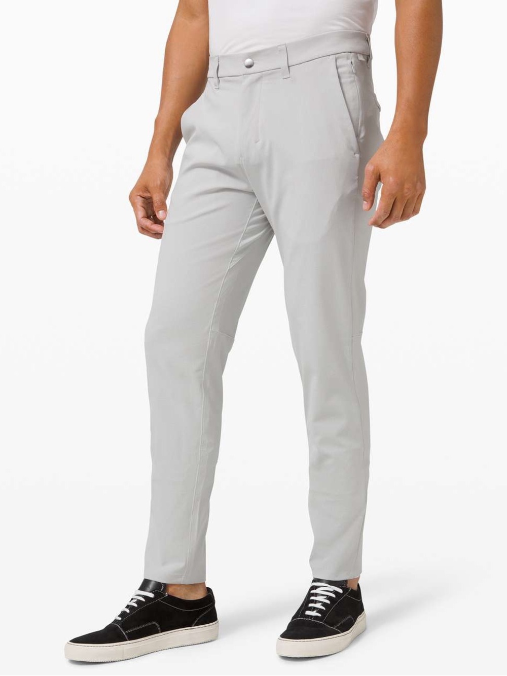 lululemon athletica Men's Slim Commission Pants in Light Gray